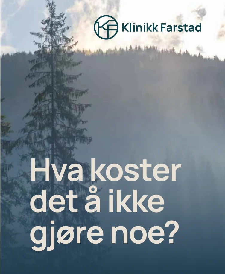 Hva koster det å ikke gjøre noe? – originalt innlegg-design for Klinikk Farstad