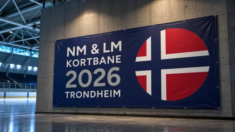 Banner for NM og LM kortbane 2026 i Trondheim