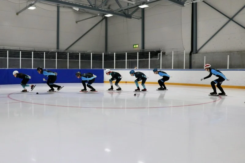 Fellestrening på kortbanen