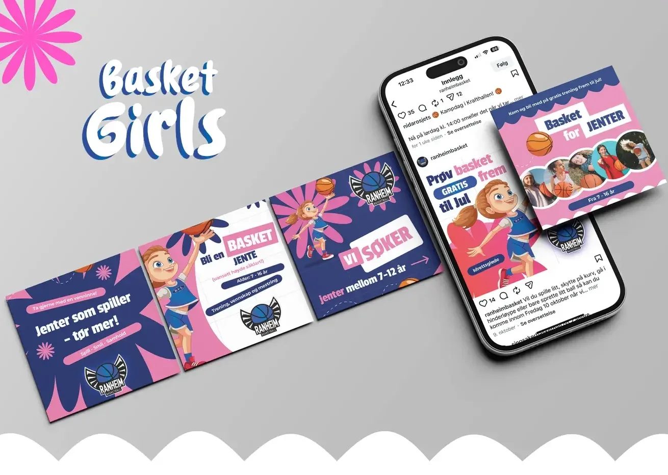 RIL Basket – Kampanje · Annonseproduksjon